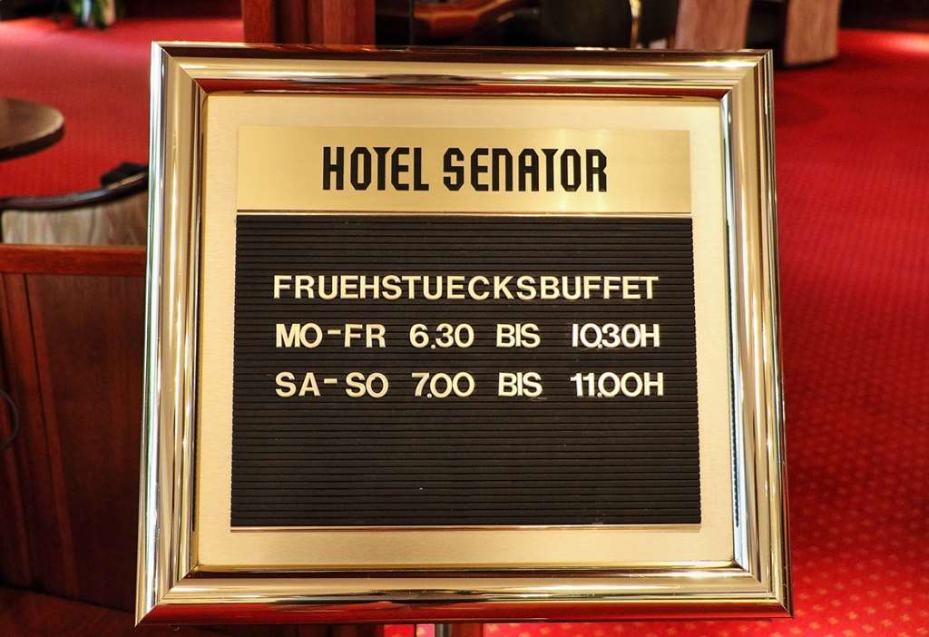 Hotel Senator Amburgo Ristorante foto